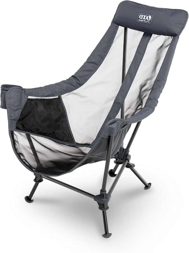 Amazon.com: ENO Lounger DL Chair Mesh - Slate Grey : Sports